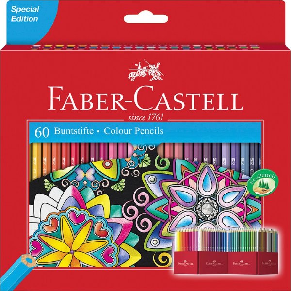 Buntstifte Classic - 60 Farben