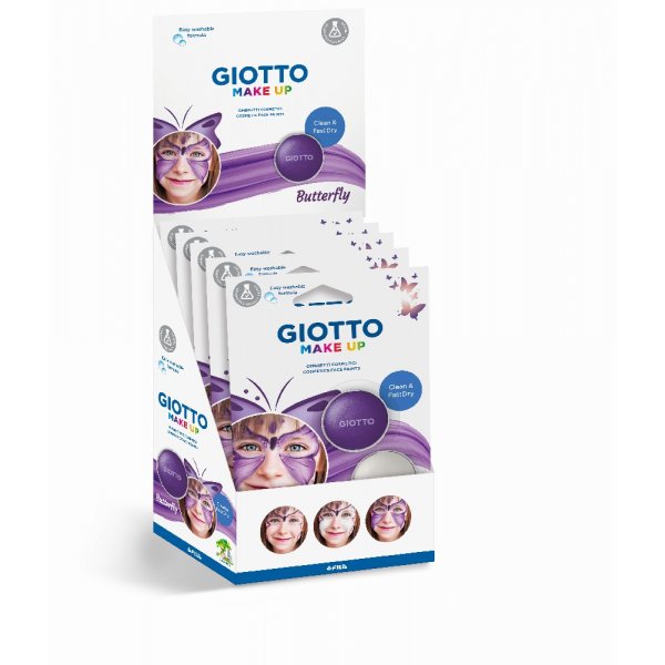 Gesichtsfarbe Giotto 3x5 ml - Schmetterling