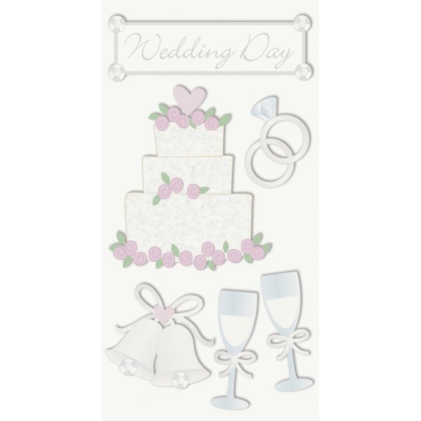 Aufklebermix - Hochzeitstag