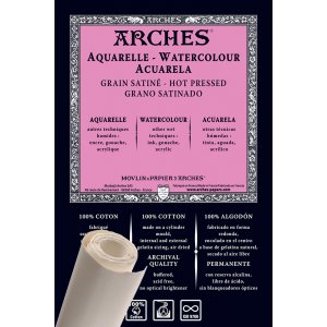 Aquarellpapier Heißgepresste Rollbögen 300 g - 9 m x 113 cm Aquarellpapier Heißgepresste Rollbögen 300 g - 9 m x 113 cm