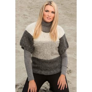 Strickanleitung - Pullover mit kurzen Ärmeln Strickanleitung - Pullover mit kurzen Ärmeln