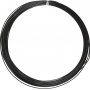 Aluminiumdraht - 1 mm - schwarz - 16 m