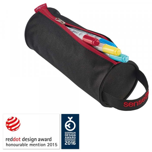 Federmppchen Sensebag Schwarz - 20 x 8 cm