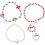 Mini-DIY-Schmuckset - elastisches Armband und Ring