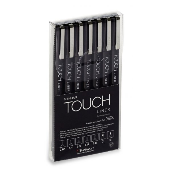 Touch Fineliner - 7 Stk