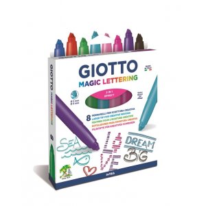 Giotto Magic Lettering Füllfederhalter - 8er-Pack Giotto Magic Lettering Füllfederhalter - 8er-Pack