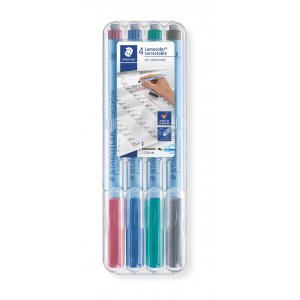 Markierstift löschbar Lumocolor 0,6 mm - 4 Farben Markierstift löschbar Lumocolor 0,6 mm - 4 Farben
