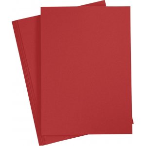 Papier - rot - A4 - 20 Stk Papier - rot - A4 - 20 Stk