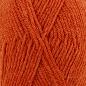 DROPS Karisma Uni Color Garn - 50 g - Orange (11) DROPS Karisma Uni Color Garn - 50 g - Orange (11)