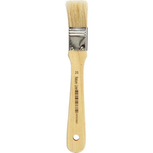Lackpinsel - flach - 12 Stk