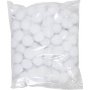 Pompons - wei - 100 Stk