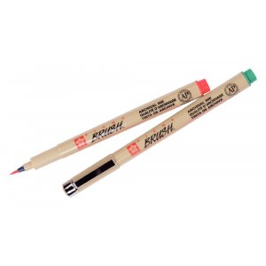 Pinselstifte Pigma Brush Kratzfest - 9 Stifte Pinselstifte Pigma Brush Kratzfest - 9 Stifte