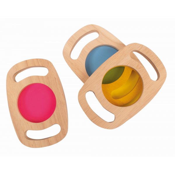 Farbtafel 3er-Pack - Blau/Rosa/Gelb