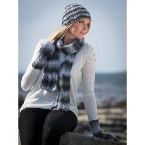 Strickmuster - Fäustlinge, Mütze und Schal Strickmuster - Fäustlinge, Mütze und Schal