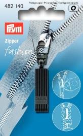 Fashion Reißverschluss Casual schwarz 1 Stk Fashion Reißverschluss Casual schwarz 1 Stk