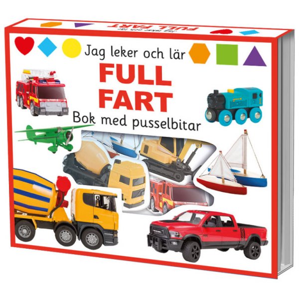 Ich spiele und lerne: Vollgas - Buch mit Puzzleteilen