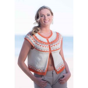 Strickmuster - Oberteil mit Rundpasse Strickmuster - Oberteil mit Rundpasse