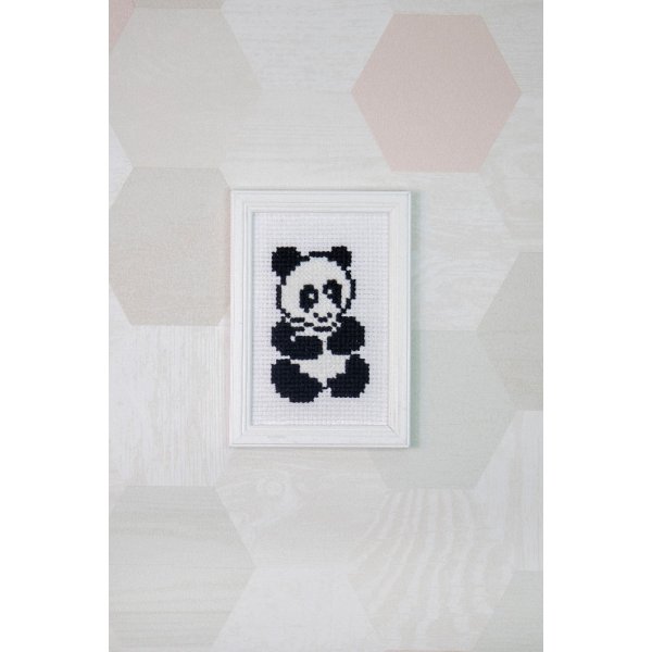 Stickset Kinderstickerei - Panda
