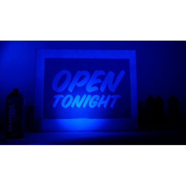 Sprhfarbe Montana UV-Effect transparent - 400ml