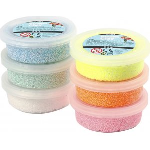 Foam Clay® - Pastellfarben - Glitzer - 6 x 14 g Foam Clay® - Pastellfarben - Glitzer - 6 x 14 g
