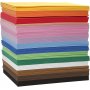 Dekogummi - gemischte Farben - A4 - 15x10 Stk