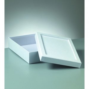 Eschenmosaik 20 x 15 x 6 cm - weiß rechteckig Eschenmosaik 20 x 15 x 6 cm - weiß rechteckig