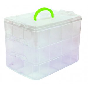 Aufbewahrungsbox 3 Ebenen 36 Fächer Aufbewahrungsbox 3 Ebenen 36 Fächer