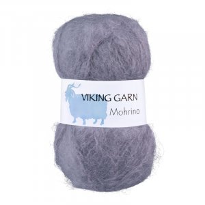 Wikingergarn Mohrino 50g - Graulila (567) Wikingergarn Mohrino 50g - Graulila (567)