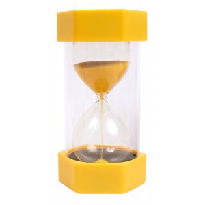Große Sanduhr 3 Min. - Gelb Große Sanduhr 3 Min. - Gelb
