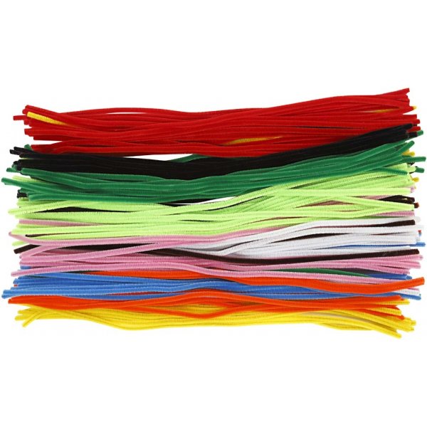 Pfeifenreiniger - gemischte Farben - 200 Stk