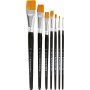 Gold Line Pinsel - Nr. 0+2+4+8+12+16+20 - Teller - 7 Stk