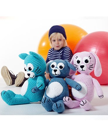 Hkelanleitungen - Gehkelte Kuscheltiere