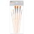 Pinselset rund und flach - 6-tlg