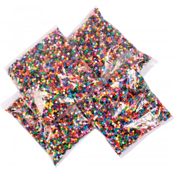 Rhrenperlen 28000 Stck 10-Farben-Mix
