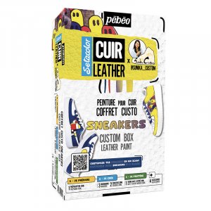 Lederfarbe - Pebeo - Custo Sneakers Box Lederfarbe - Pebeo - Custo Sneakers Box