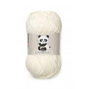 Wikingergarn Bambino 50g - Naturweiß (402) Wikingergarn Bambino 50g - Naturweiß (402)