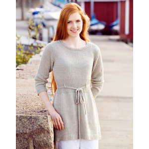 Strickmuster - Tunika mit Gürtel Strickmuster - Tunika mit Gürtel