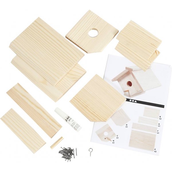 Bastelset - Vogelhaus Bastelset - Vogelhaus