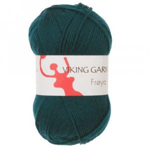 Wikingergarn Fröya 50g - Dunkles Petrol (233) Wikingergarn Fröya 50g - Dunkles Petrol (233)