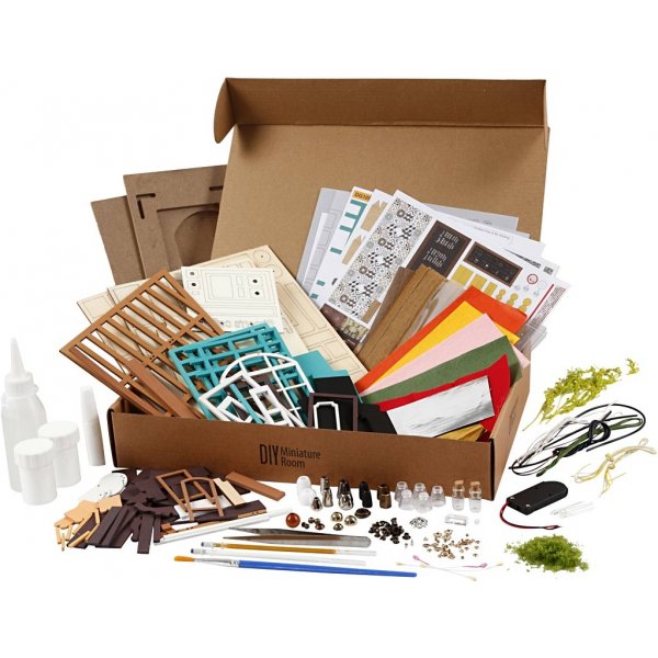 DIY Miniaturzimmer - Caf