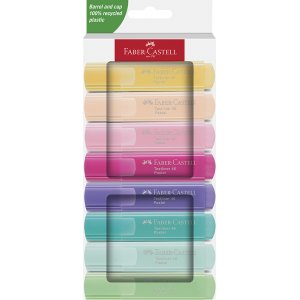 Textmarker-Set - Faber-Castell - TL 46 - Pastell 8 Stifte Textmarker-Set - Faber-Castell - TL 46 - Pastell 8 Stifte