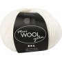 Wollgarn - gebrochenes Wei - 100 g
