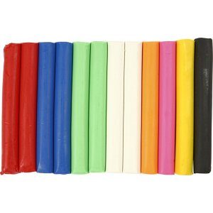 Modellieren - gemischte Farben - 200 g Modellieren - gemischte Farben - 200 g