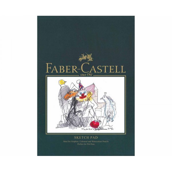 Zeichenblock Faber-Castell 160gr geleimt - A4