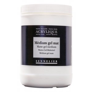 Acrylmedium Sennelier - Mattes Gelmedium Acrylmedium Sennelier - Mattes Gelmedium
