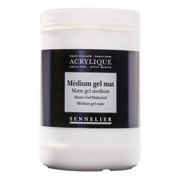 Acrylmedium Sennelier - Mattes Gelmedium