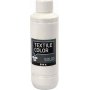 Textil Feste Textilfarbe - wei - deckend - 250 ml