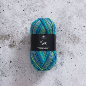 Sox 150g - Blau/Grün Multi Sox 150g - Blau/Grün Multi