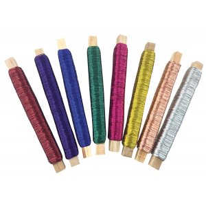 Metalldraht 8 Farben - 0,5 mm 50 m Metalldraht 8 Farben - 0,5 mm 50 m