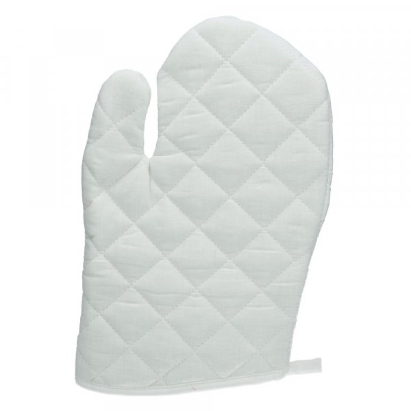 Topfhandschuh aus Baumwolle 30x19,5 cm - wei